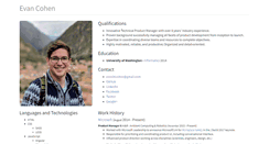 Desktop Screenshot of evanbtcohen.com